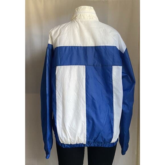 Vintage Y2K Holland America Line Windbreaker 90s Cruise Ship Jacket Patchwork  L - Picture 6 of 16